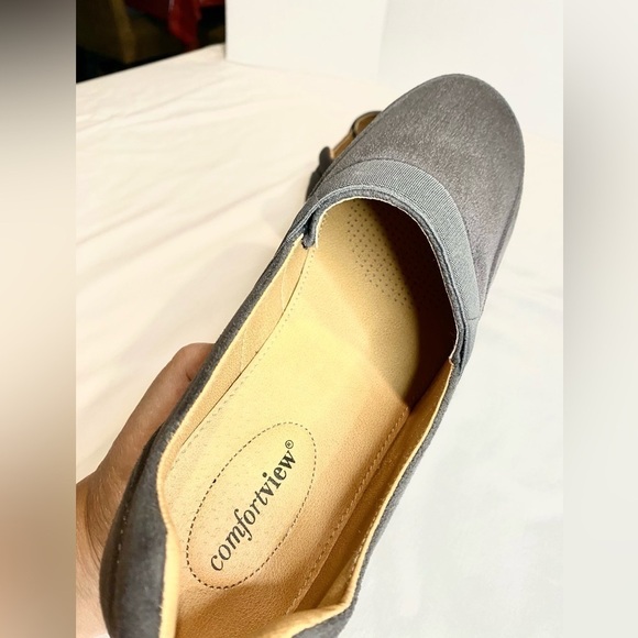 Comfortview Women’s Desi Oxford Gray Loafer Size 10 WW - Picture 10 of 13